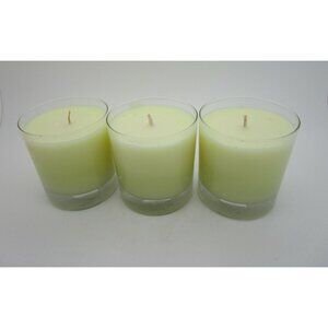 MUSEE Amber & Vanilla Hand-Poured Soy Jar Candle - Lot of 3